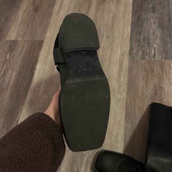 Tony Bianco Black Leather Knee-High Boots - Picture 4 of 5